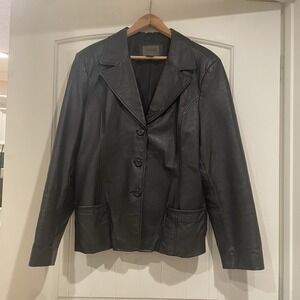 Uniform John Paul Richard Genuine Leather Jacket Womens Size XL